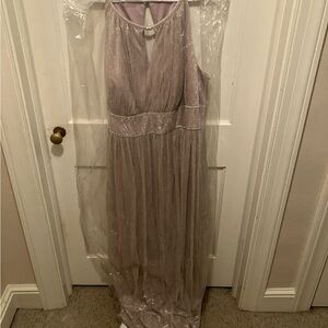 Oleg Cassini Lavender Prom Dress